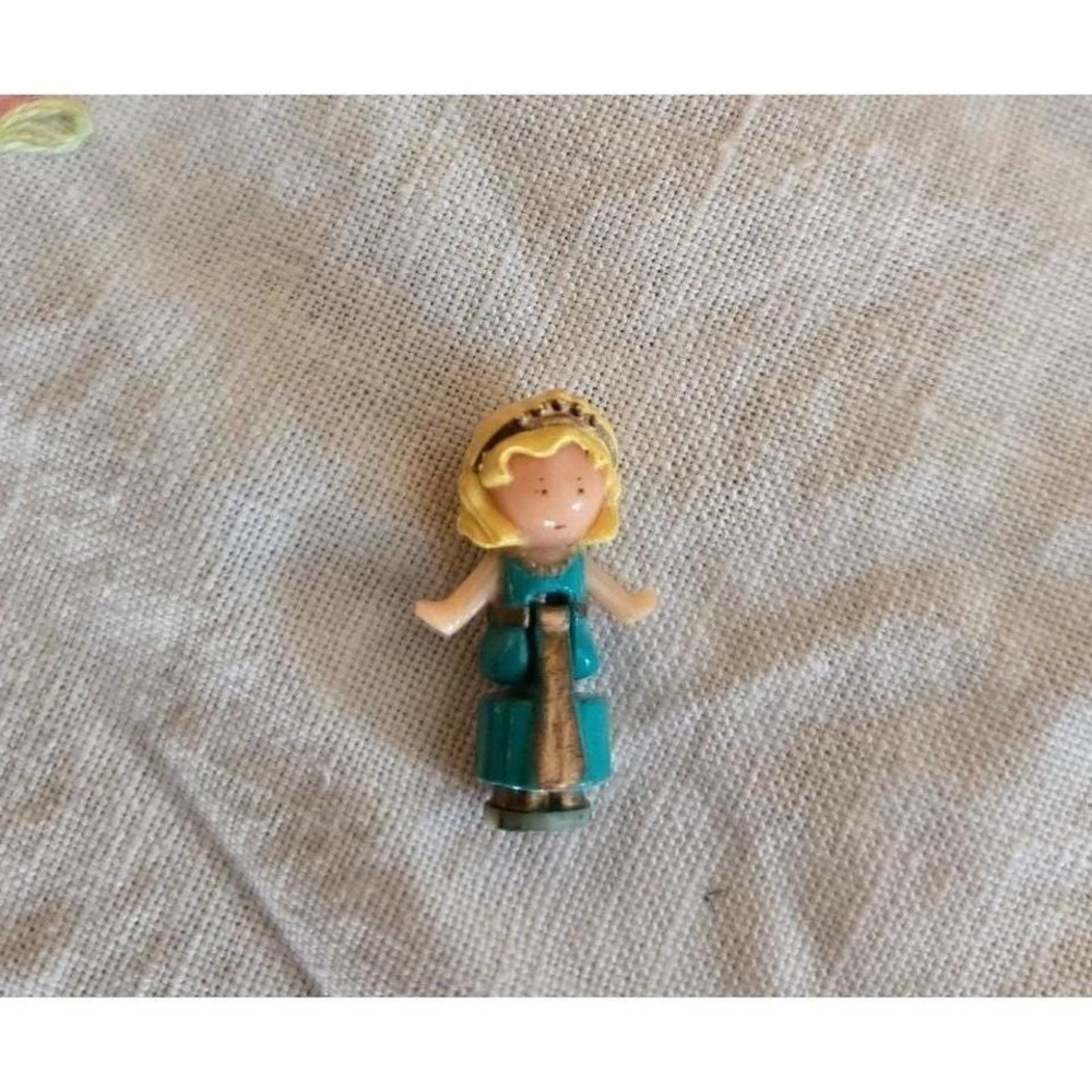 Vintage Polly Pocket Rose Dream Locket Necklace 1993 Figure Only